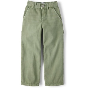 The Children’s Place Girls’ Wide Leg Jeans(Capers)