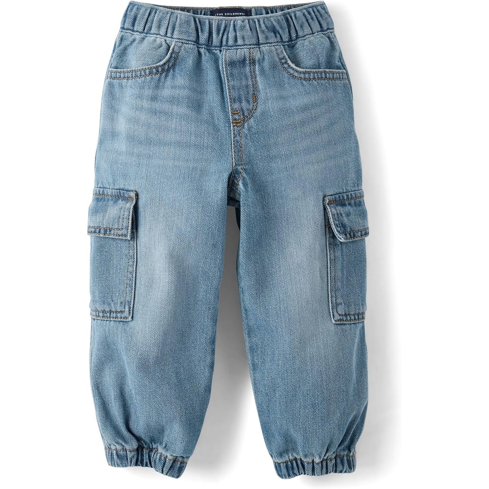 image:imageThe Childrens Place Baby Boys and Toddler Baggy JeansWolf Wash