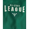 The Children’s Place Baby Boys’ And Toddler Sweatshirt and Sweatpant, 2 Piece Outfit(Varsity Green)