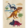 The Children’s Place Baby Boys’ and Toddler Long Sleeve Everday Casual Knit Shirt(Dino 3-pack)