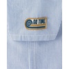 The Children’s Place Baby Boys’ and Toddler Poplin Short Sleeve Button Down Shirt(Classic Blue Car)