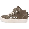 The Children’s Place Boys’ and Toddler Everyday Casual Sneakers(Olive)