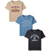The Children’s Place Baby Boys’ Graphic T-Shirts (3-Pack)(Grandpa/Grandma/Mamas Cowboy)