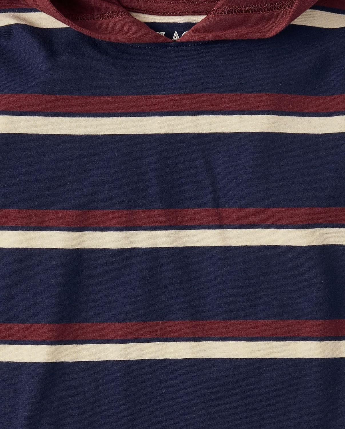 image:imageThe Childrens Place Boys Long Sleeve Hooded ShirtTidal Stripe