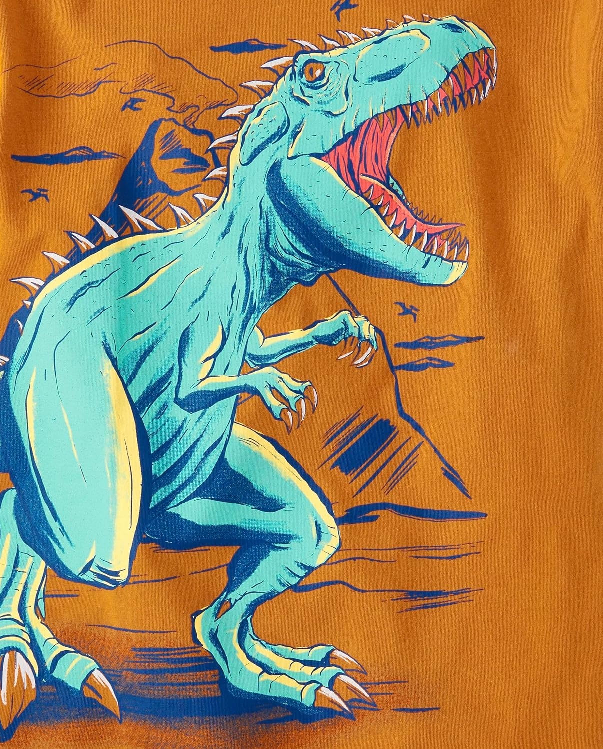 image:imageThe Childrens Place Boys Vehicle Short Sleeve Graphic TShirtsmultipacksDino BrawlDinoTrex