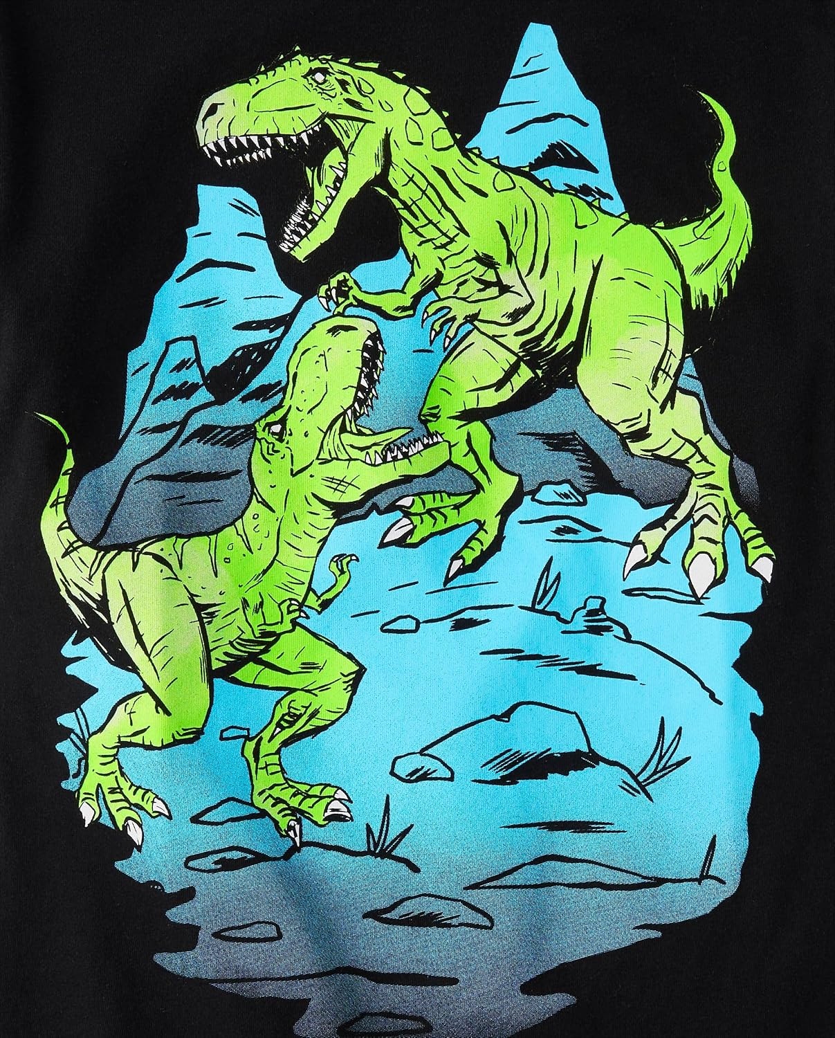 image:imageThe Childrens Place Boys Vehicle Short Sleeve Graphic TShirtsmultipacksDino BrawlDinoTrex