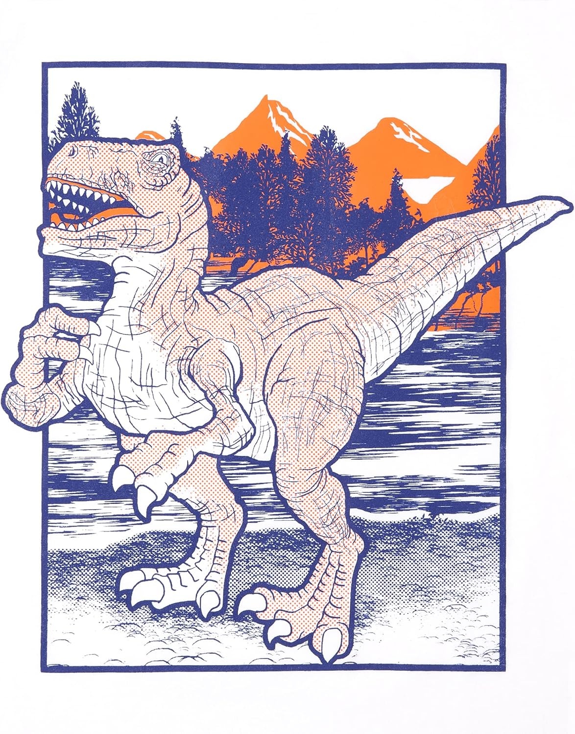 image:imageThe Childrens Place Boys Vehicle Short Sleeve Graphic TShirtsmultipacksDino FightT RexDino 3pack