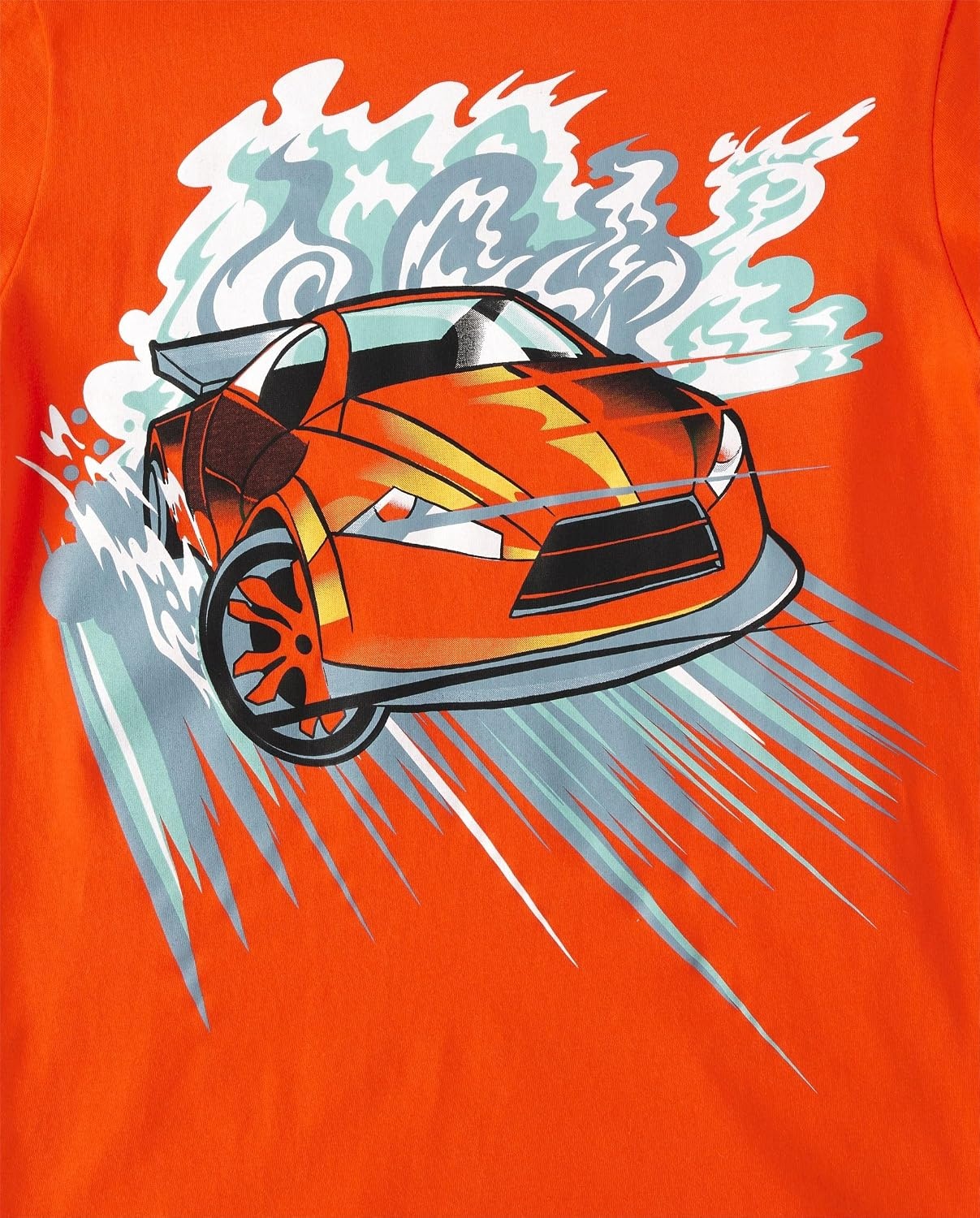 image:imageThe Childrens Place Boys Vehicle Short Sleeve Graphic TShirtsmultipacksDinoDinos RunRed Car