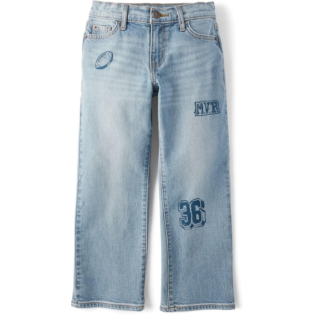 image:imageThe Childrens Place Boys Baggy JeansWolf Wash