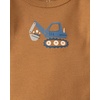 The Children’s Place Baby Boys’ And Newborn Long Sleeve Bodysuit,multipacks(Digger/Stripe/Dk Blue/Blue)