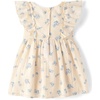 The Children’s Place Baby Girls’ and Toddler Short Sleeve Flutter Dresses(Frappe Floral)