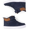 The Children’s Place Boys Boys Casual Lace Up Hi Top Sneakers(Navy)