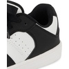 The Children’s Place Boys Everyday Casual Lace Up Sneakers(Black Colorblock)