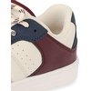 The Children’s Place Boys Everyday Casual Lace Up Sneakers(Maroon Colorblock)