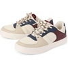 The Children’s Place Boys Everyday Casual Lace Up Sneakers(Maroon Colorblock)