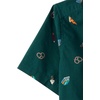 The Children’s Place Boys’ Short Sleeve Poplin Button Down Shirt(Balt Green Food)