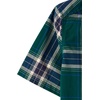 The Children’s Place Boys’ Short Sleeve Poplin Button Down Shirt(Balt Green Plaid)
