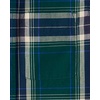 The Children’s Place Boys’ Short Sleeve Poplin Button Down Shirt(Balt Green Plaid)