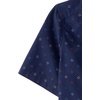 The Children’s Place Boys’ Short Sleeve Poplin Button Down Shirt(Vermillion)