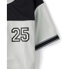 The Children’s Place Boys’ Short Sleeve Quick Dry Mesh Football Jersey(Lunar Rock)