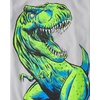 The Children’s Place Boys Vehicle Short Sleeve Graphic T-Shirts,multipacks(Dino Brawl/Dino/T-rex)