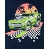 The Children’s Place Boys Vehicle Short Sleeve Graphic T-Shirts,multipacks(Racecar/Beach Car/Motorcycle)