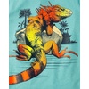 The Children’s Place Boys Vehicle Short Sleeve Graphic T-Shirts,multipacks(Shark/Iguana/Turtle)