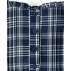 The Children’s Place Girls’ Short Sleeve Button Dresses(Tidal Plaid)