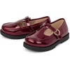 The Children’s Place Girls and Toddler Closed Toe Maryjane Flats(Burgundy)