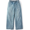 The Children’s Place Boys’ Baggy Jeans(Lathan Wash Paint)