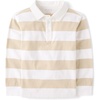 The Children’s Place Boys’ Long Sleeve Rugby Polo(Canoe)