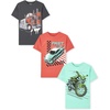 Truck/Racecar/Motorcycle 3-pack
