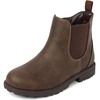 The Children’s Place boys Chelsea Boots(Brown)