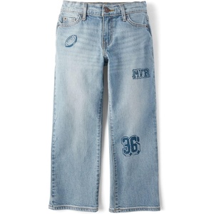 The Children’s Place Boys’ Baggy Jeans(Wolf Wash)