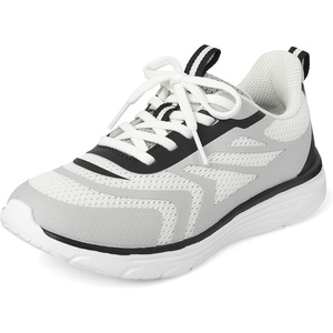 The Children’s Place Boys’ Boys’ Everyday Casual Lace Up Sneakers(White Multi Jogger)