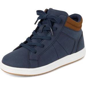 The Children’s Place Boys Casual Lace Up Hi Top Sneakers(Navy)