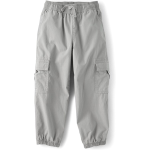 The Children’s Place Boys’ Pull on Cargo Jogger Pants(Misty Gray)