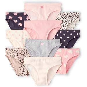 The Children’s Place Girls’ Bikini Underwear,10-pack(Leopard)