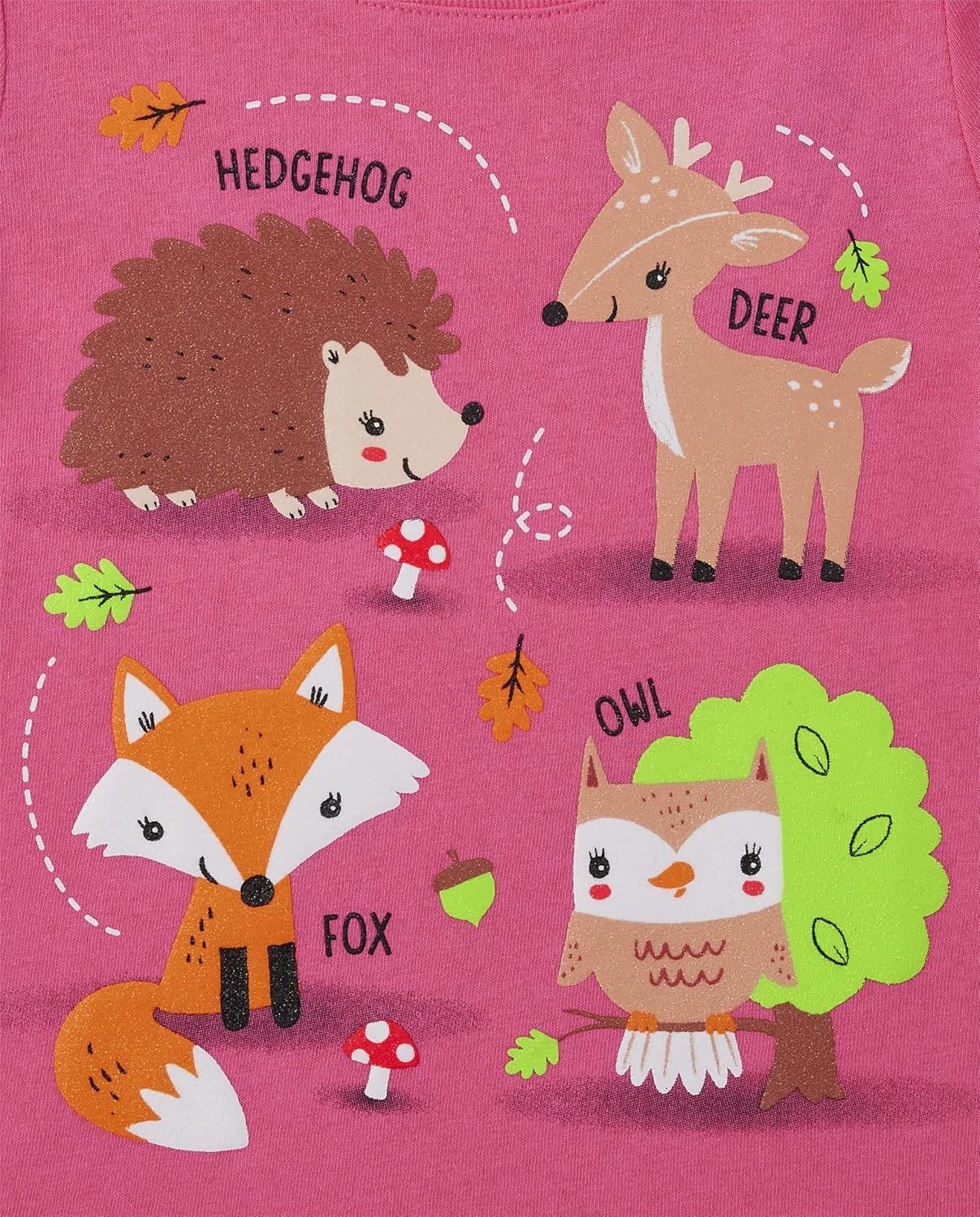 image:imageThe Childrens Place Baby Girls and Toddler UnicornsButterfliesTrends Long Sleeve Graphic TShirts4 PackHopscotchAnimalsAbcFarm