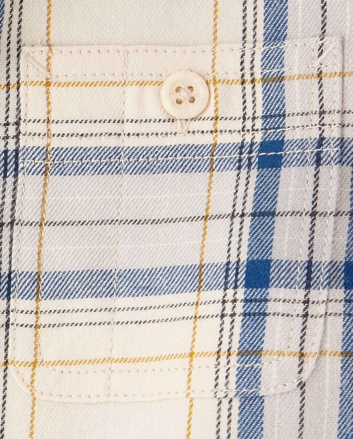 image:imageThe Childrens Place Boys Long Sleeve Plaid Flannel Hooded Button Up ShirtHay Stack Plaid