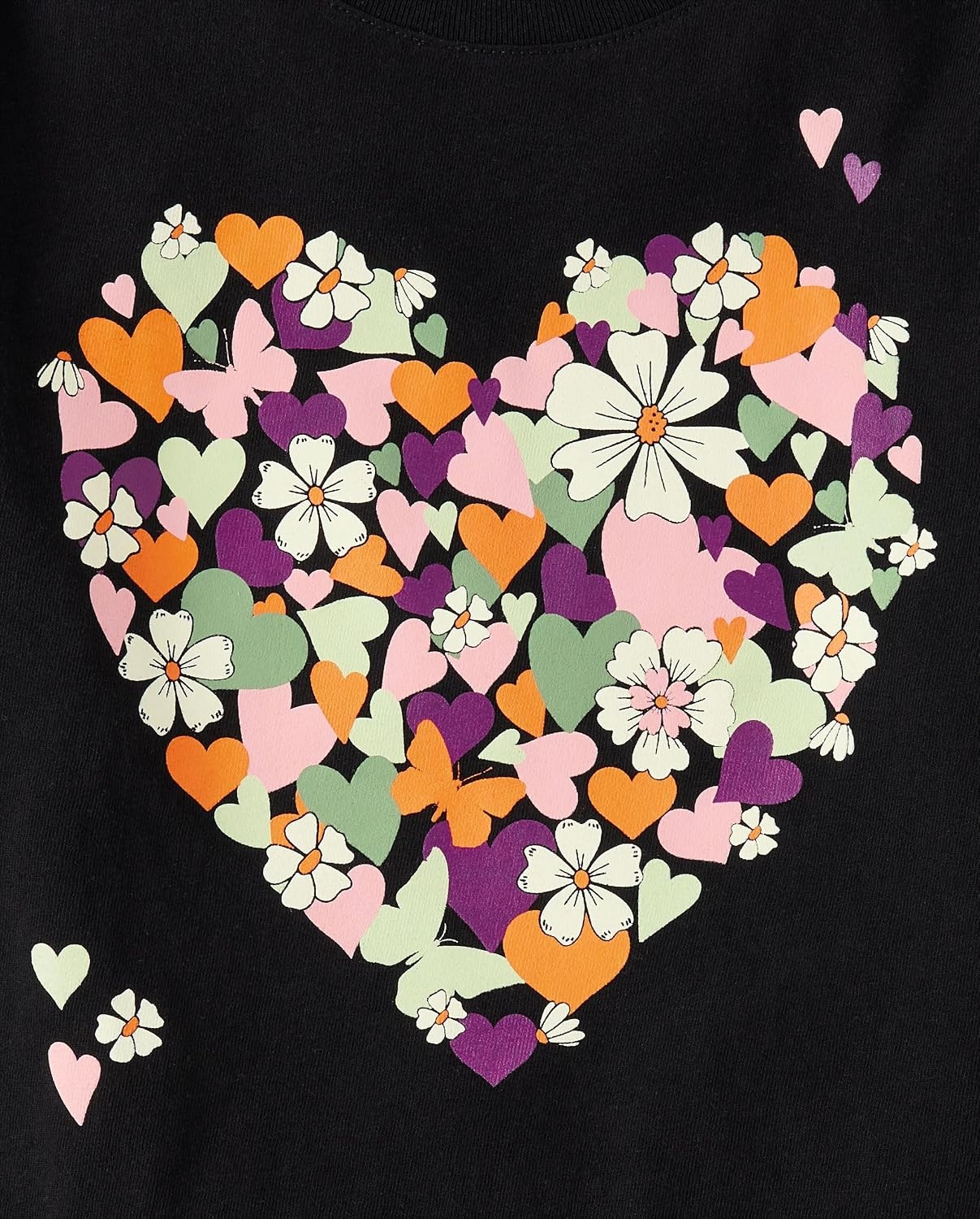 image:imageThe Childrens Place Girls Short Sleeve Graphic Tshirts 5PackPositive Trends