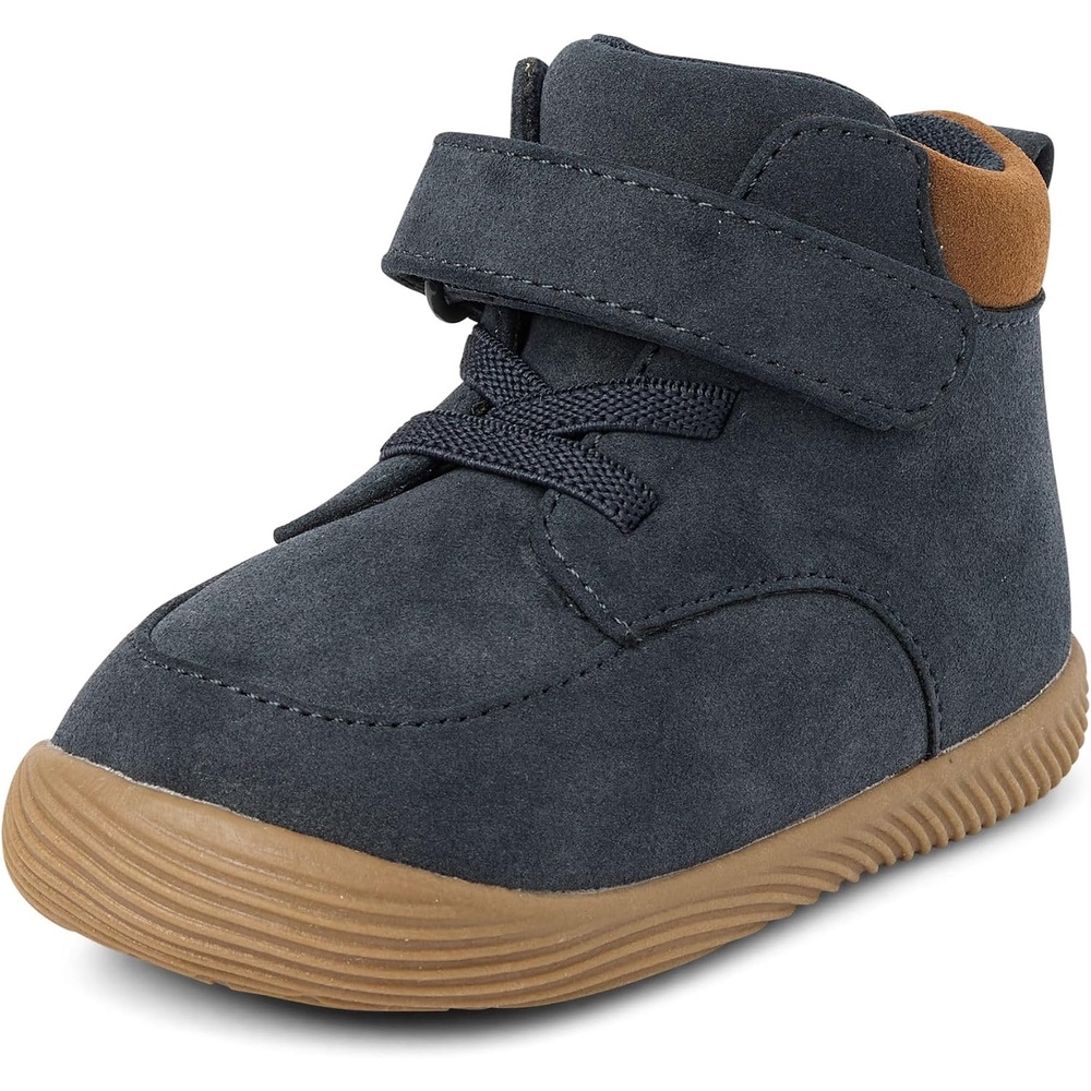 image:imageThe Childrens Place Baby Boys And Toddler First Steps Adjustable High Top BootsTan