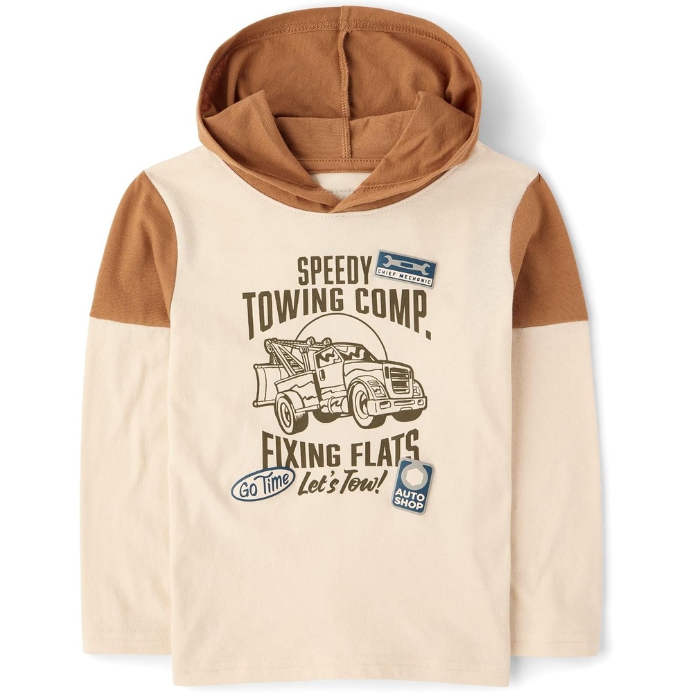 image:imageThe Childrens Place Baby Boys and Toddler Layered Long Sleeve TShirtDino