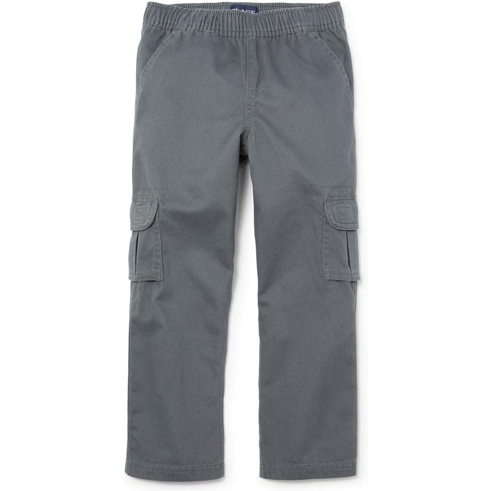 image:imageThe Childrens Place Boys Pull on Cargo PantsGray Steel