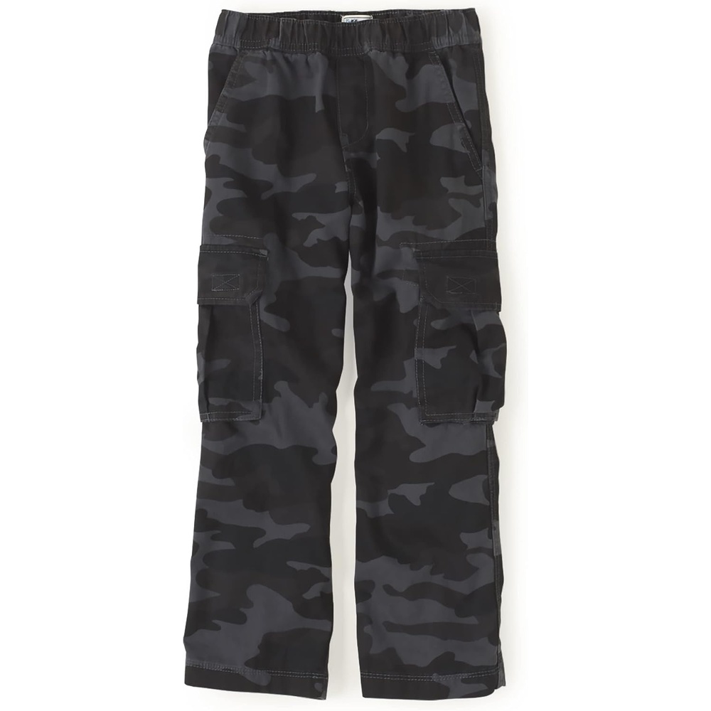 image:imageThe Childrens Place Boys Pull on Cargo PantsNight Camo