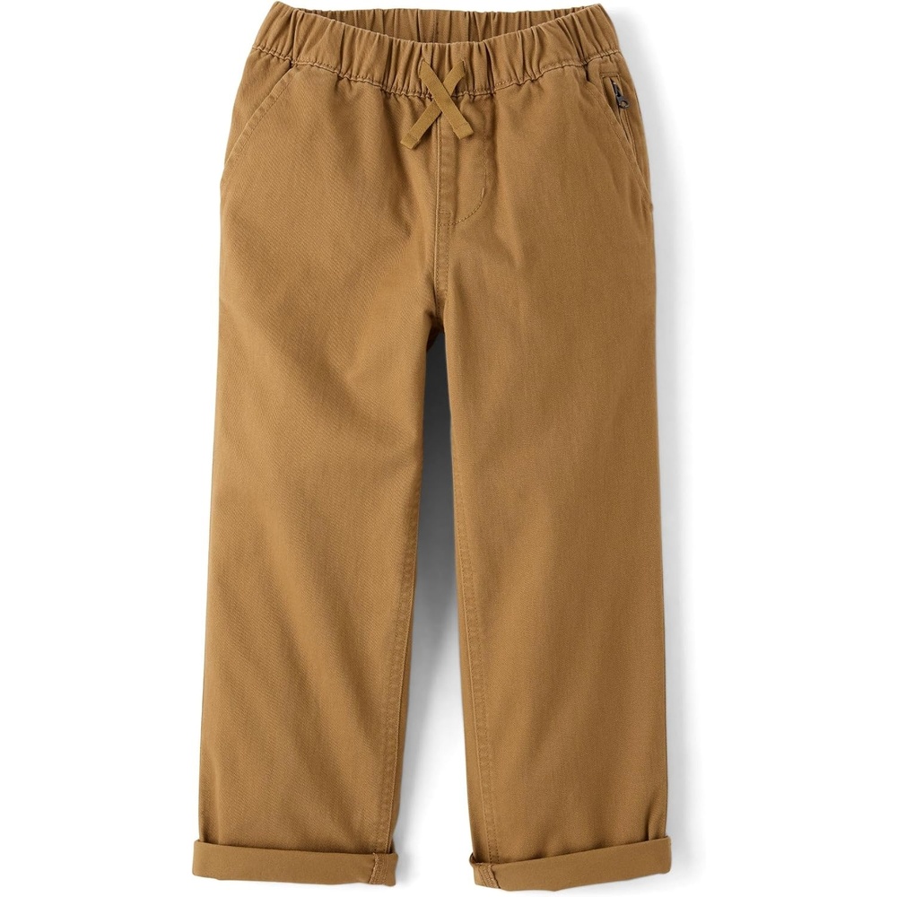image:imageThe Childrens Place Boys Roll Cuff Pull on Chino PantsCarmel Bars