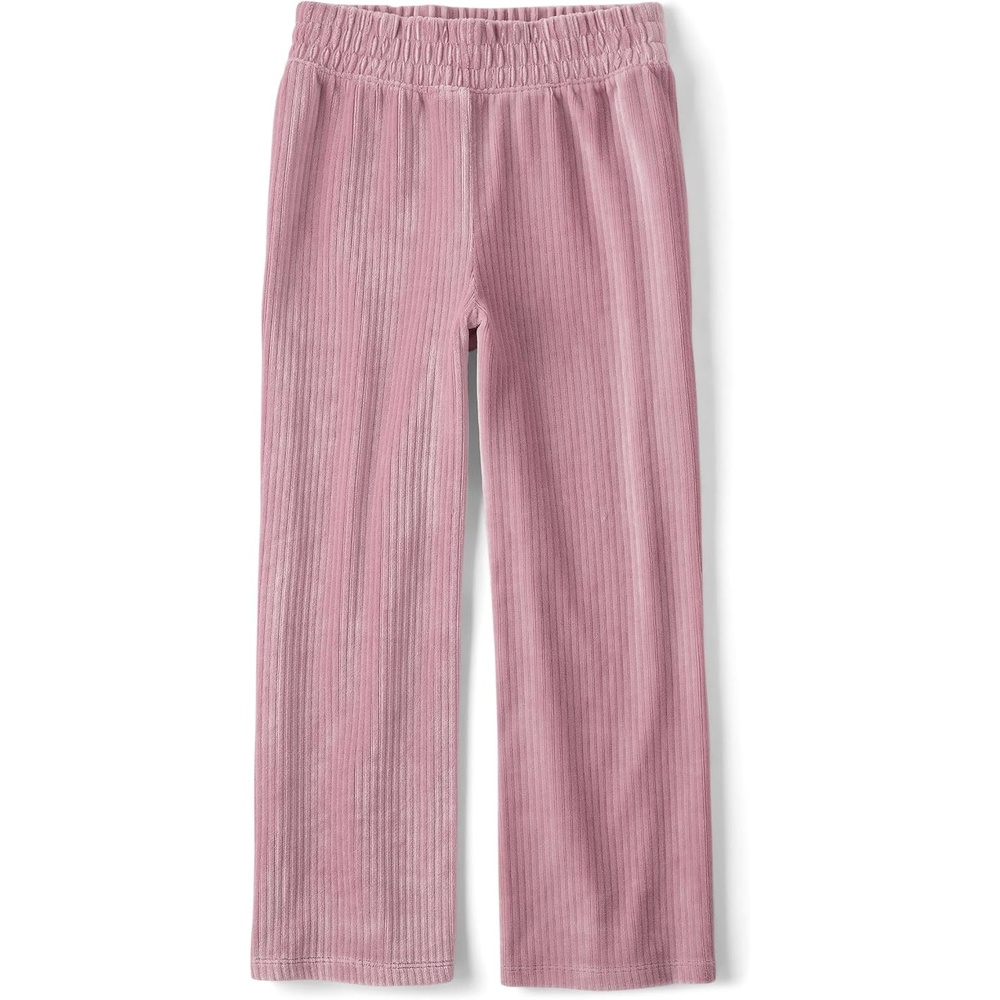 image:imageThe Childrens Place Girls Active Wide Leg PantsMuave Velour