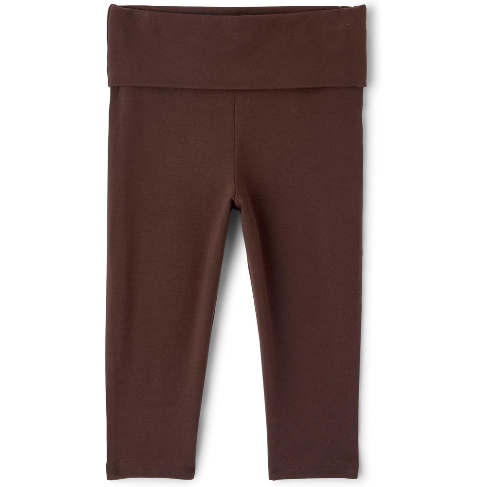 image:imageThe Childrens Place Girls Foldover Capri LeggingsFudge