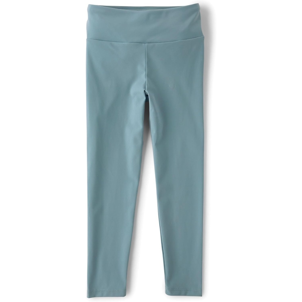 image:imageThe Childrens Place Girls Soft Active Everyday Pull on LeggingsStorm Shine