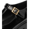 The Children’S Place Girls Closed Toe Maryjane Flats(Black T-strap)